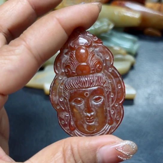 吊坠紫金钵盂菩提