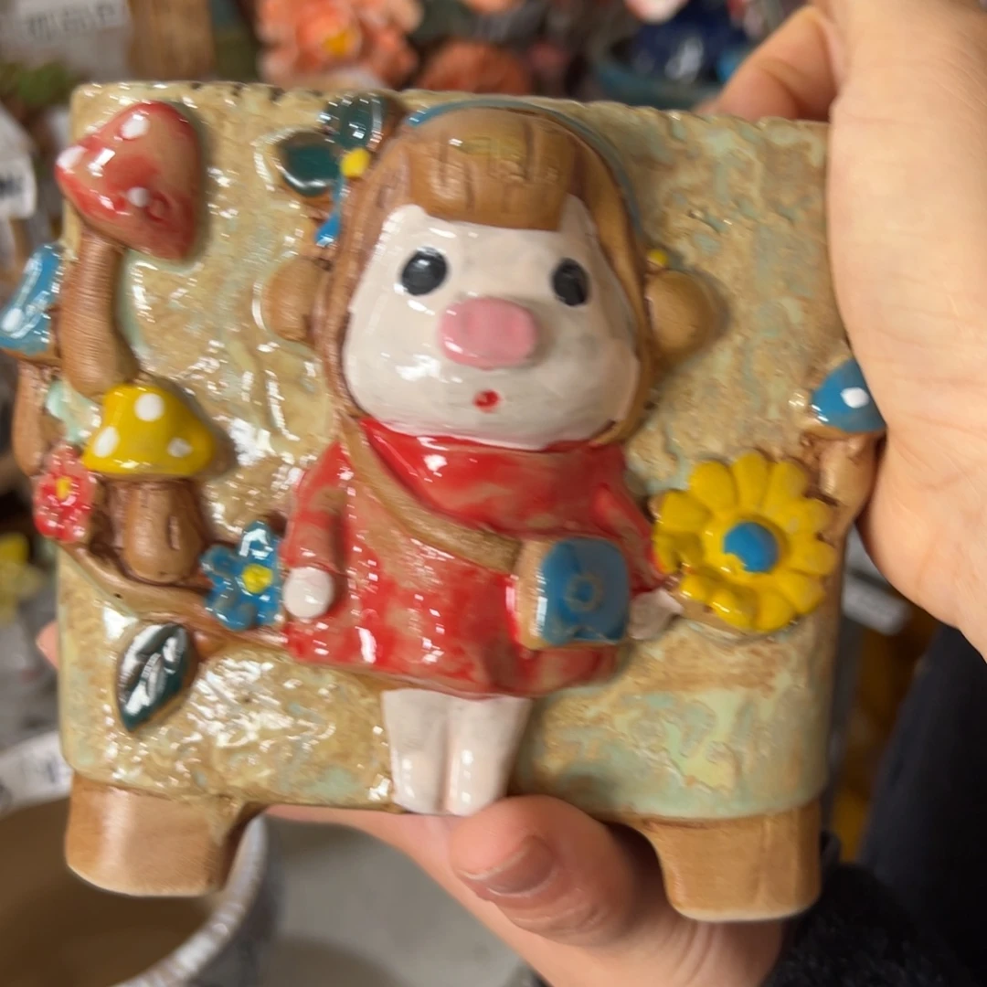 多肉花盆，满20发货，爱退款拉黑