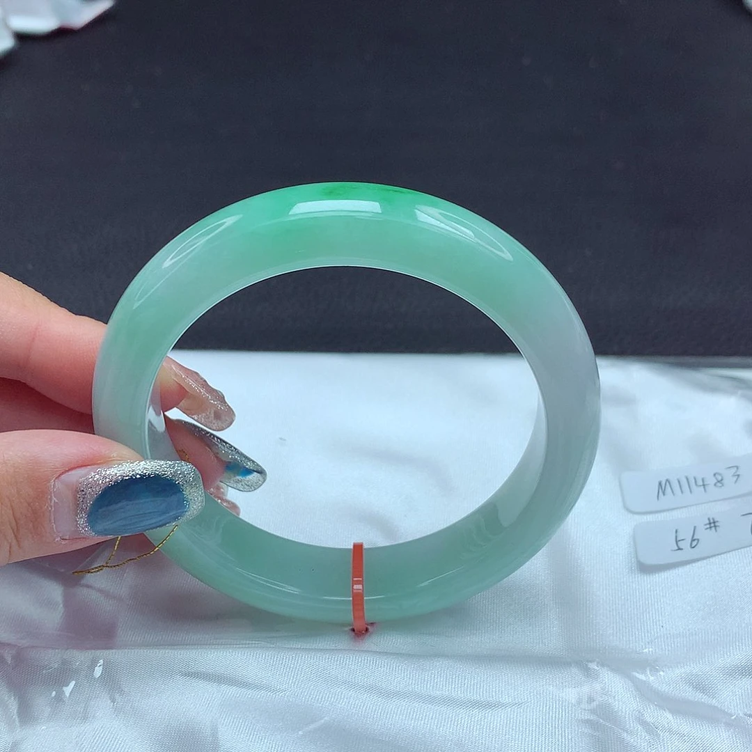 未镶嵌手镯翡翠56圈831