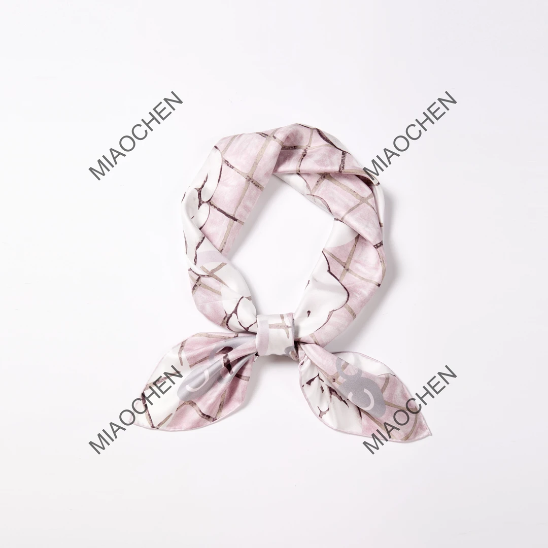 【娇娇推荐】 香奶奶山茶花丝巾桑蚕丝经典小方巾