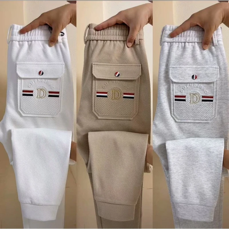 男士秋季运动针织小脚裤9901