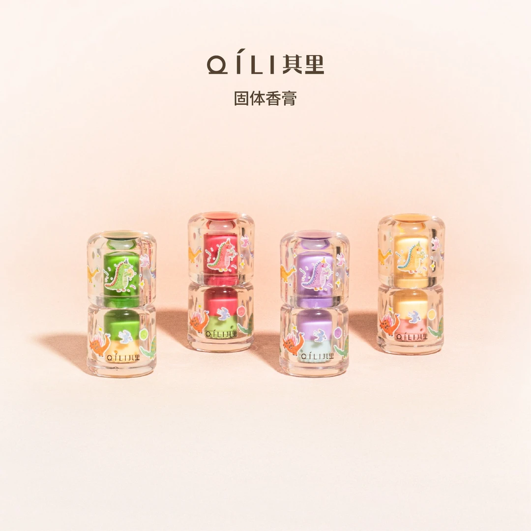 【新品上市】小恐龙的诞生固体香膏随行固体香水小巧便携持久留香