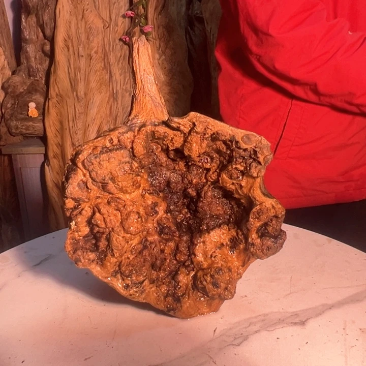 木天然琥珀木家居摆件