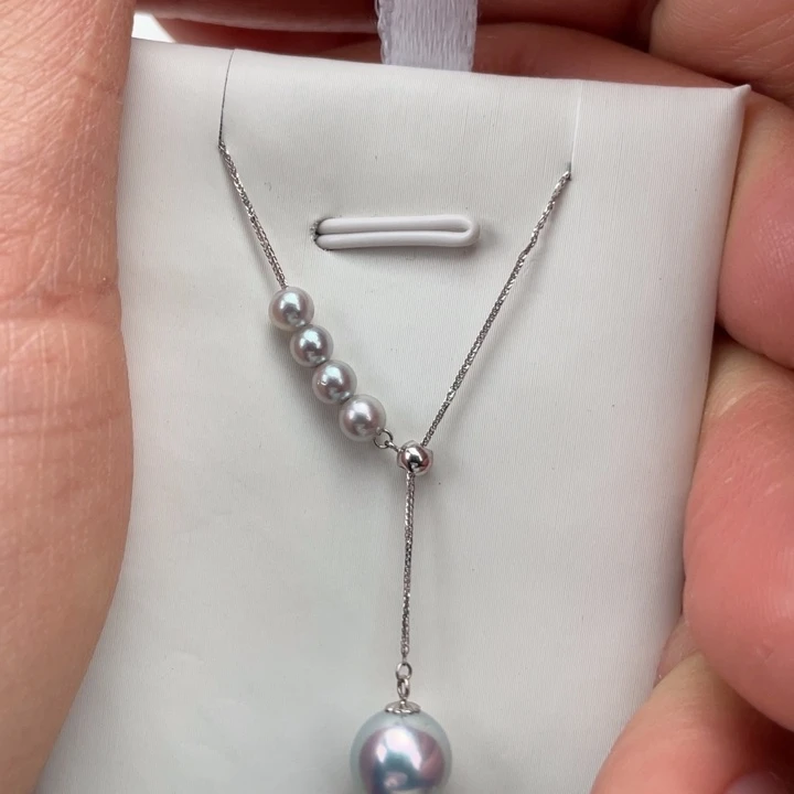 海水珍珠颈饰18K金镶嵌