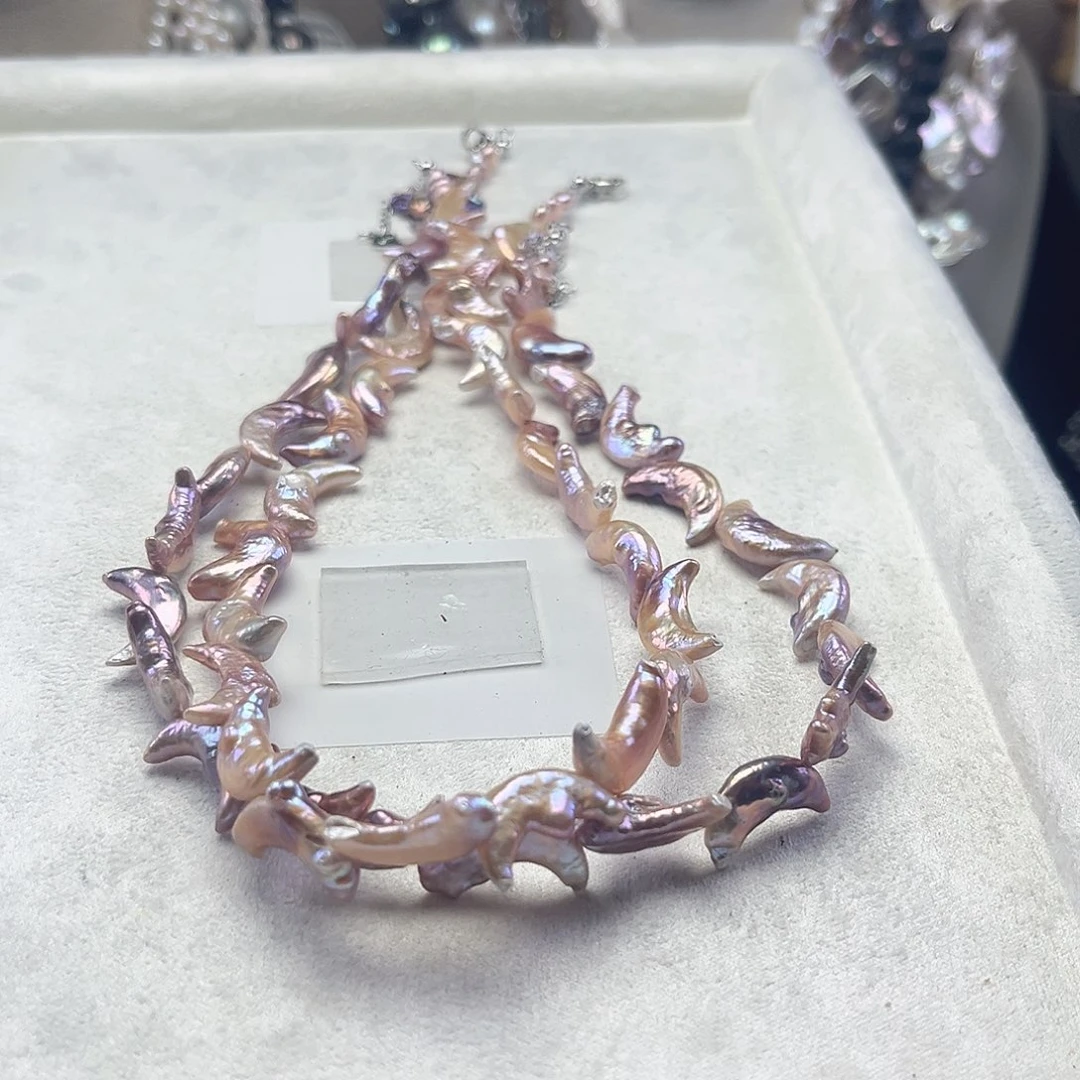 项链未镶嵌淡水珍珠【纯恬】多样性发货发一