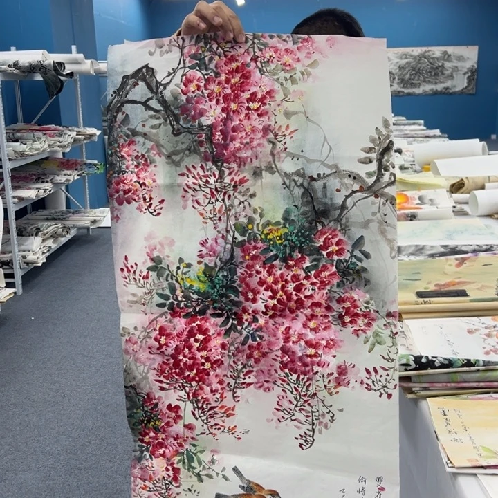 国画国画纯手绘作品欣赏