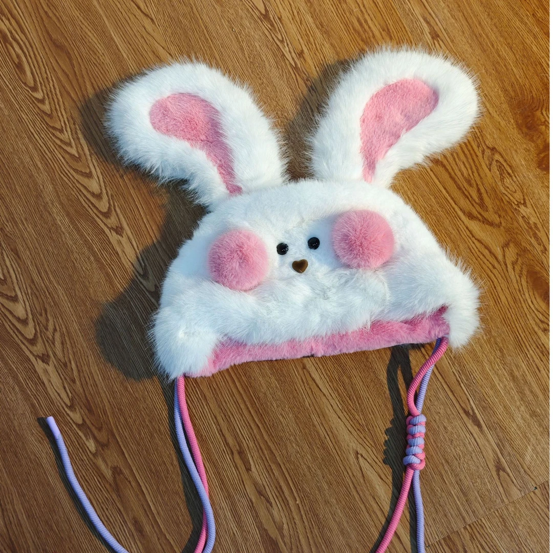 妖精的口袋 兔耳朵毛茸茸帽子秋冬24441054