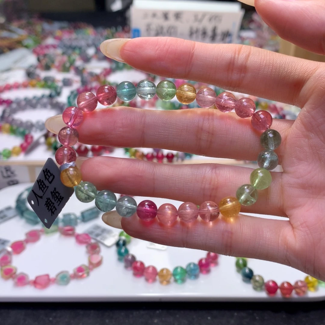 【闪购商品】未镶嵌手串碧玺