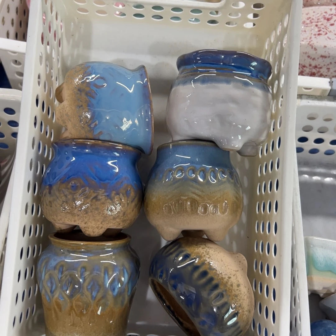 陶瓷多肉小花盆@@2075