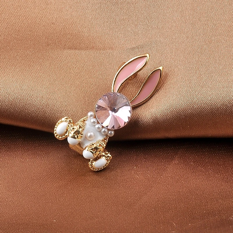 铜胸针 MN 268 小兔子胸针