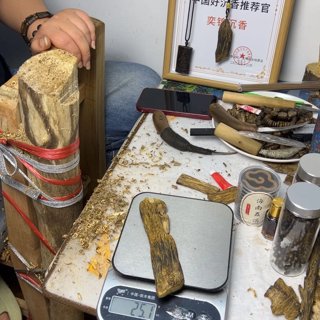线香奇楠虫漏香25克