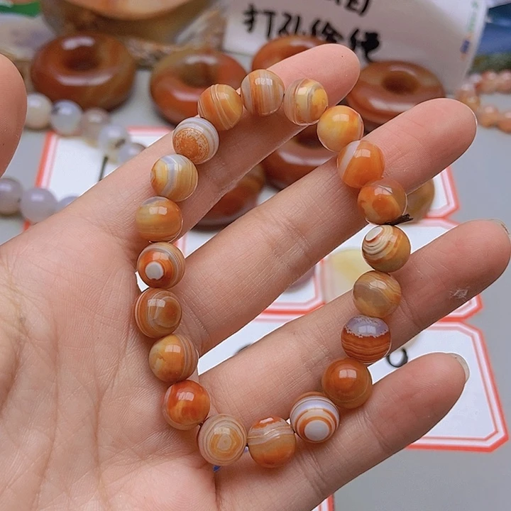 【闪购商品】玛瑙/玉髓未镶嵌珠宝半成品福*