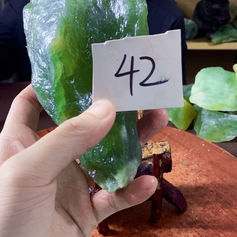 【闪购商品】蛇纹石玉岫玉原石未镶嵌用****7