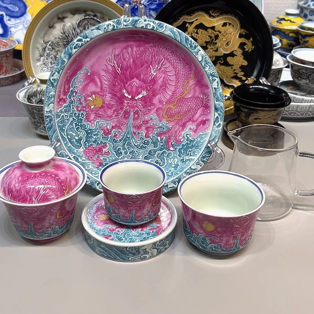 法***生茶盏景德镇陶瓷艺术