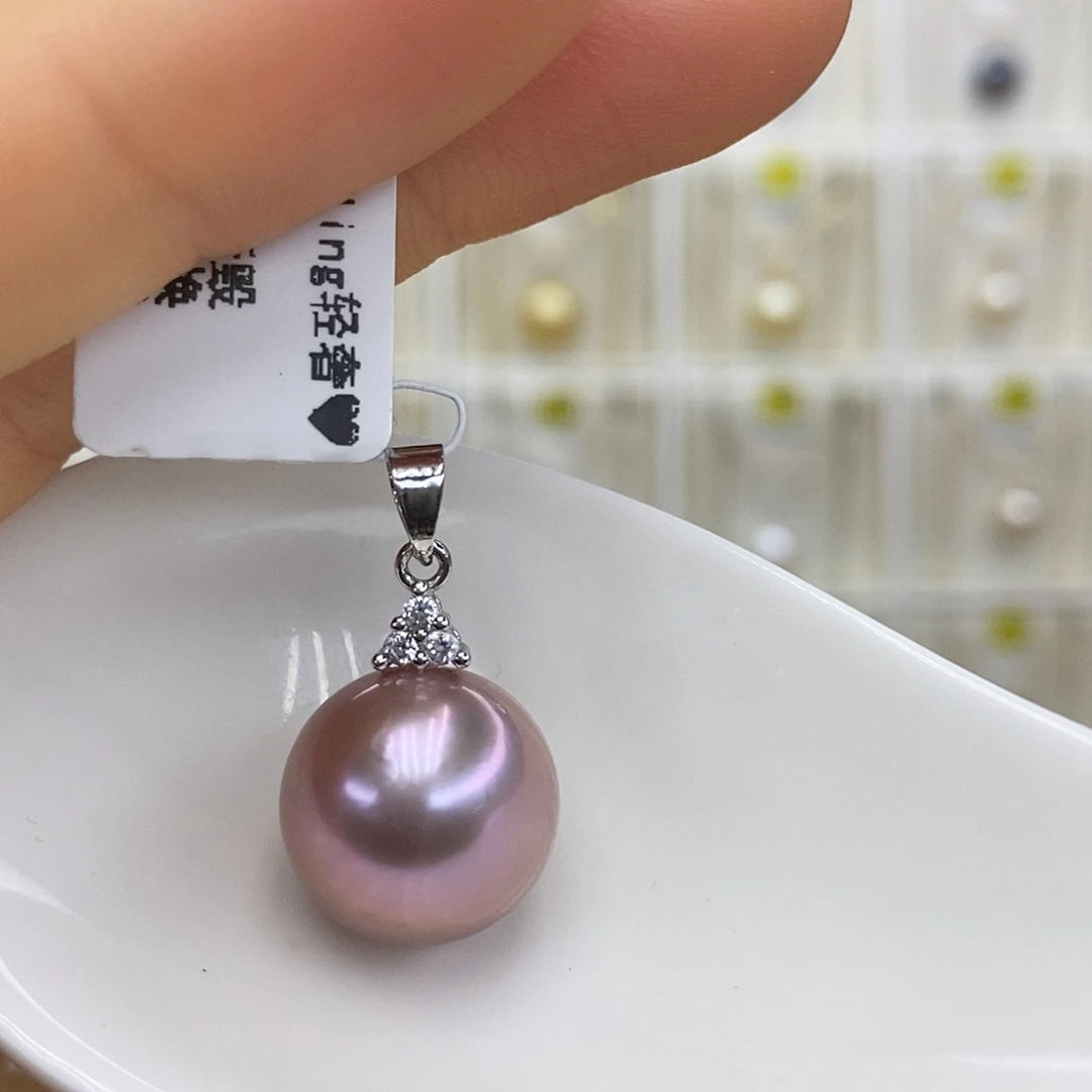 淡水珍珠合金吊坠(赠链)