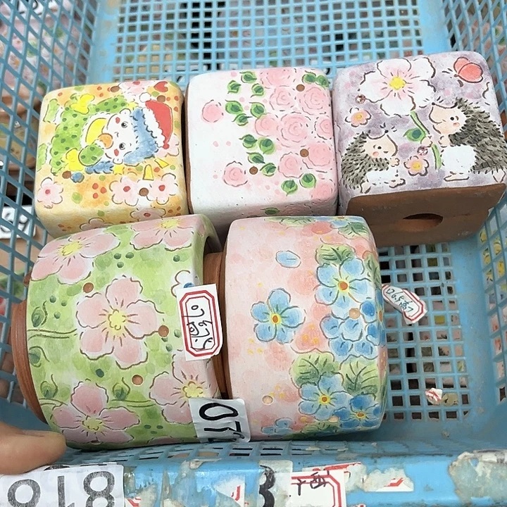 草****手工制作多肉花盆