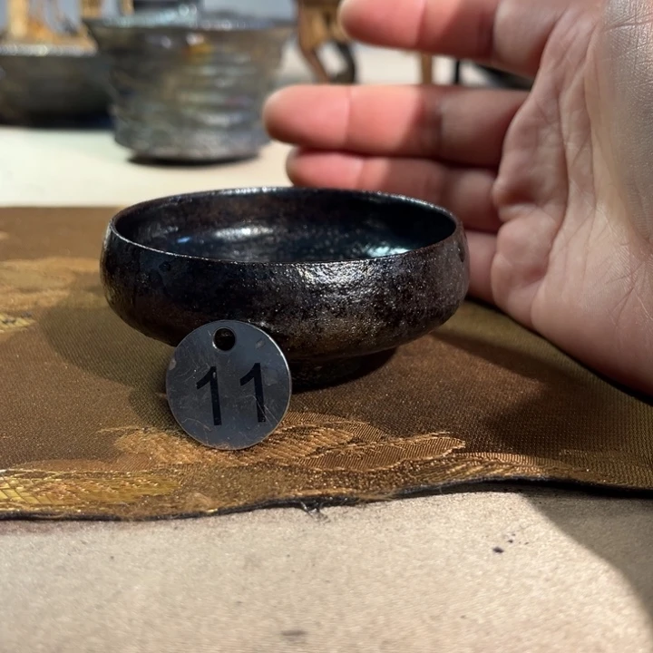 铁***在荥经黑砂黑砂11号高品杯1只
