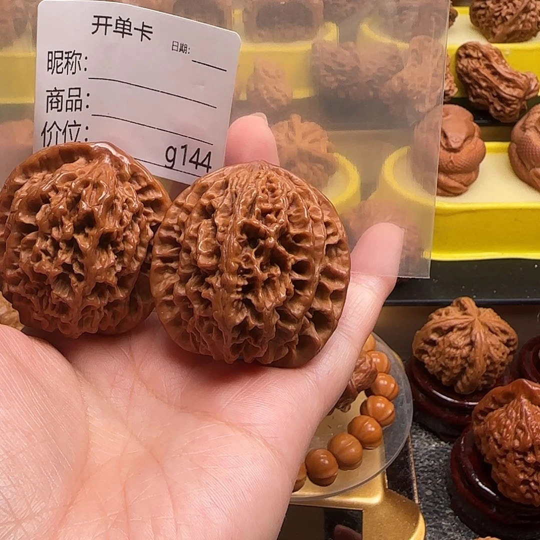 文玩核桃把件@***头文玩