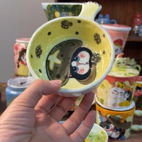 炉景德镇釉下手绘陶瓷