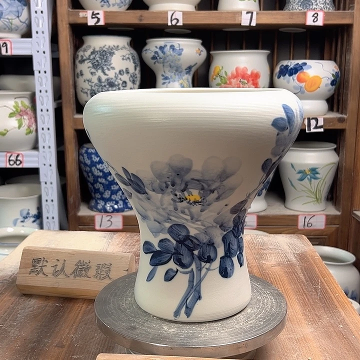 陶火窝兰兰牡丹陶瓷