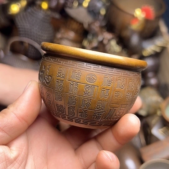 铜制文玩把玩物件