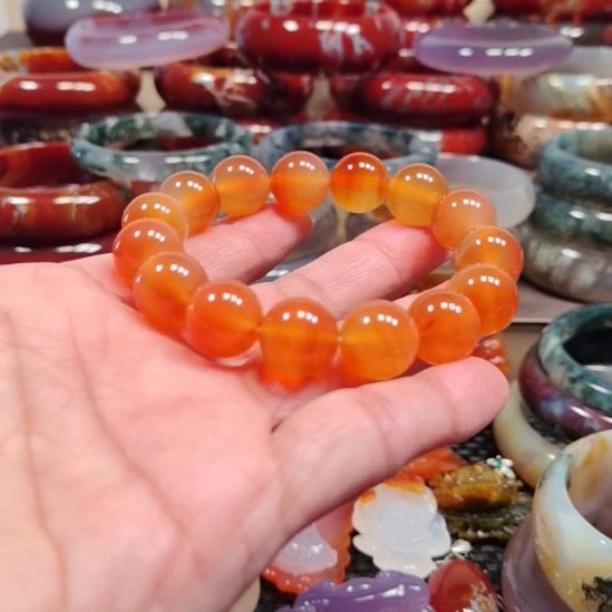 玛瑙/玉髓合金手链