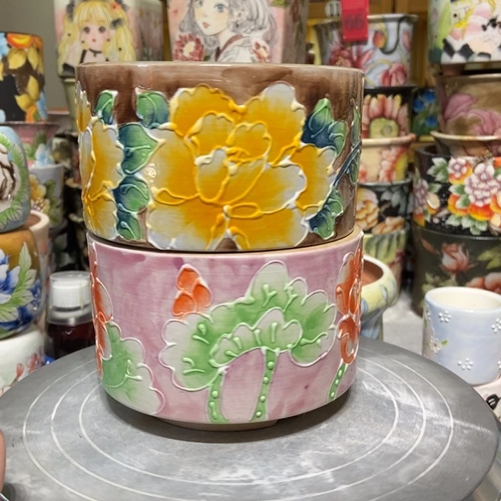 景德镇艺术手绘作品