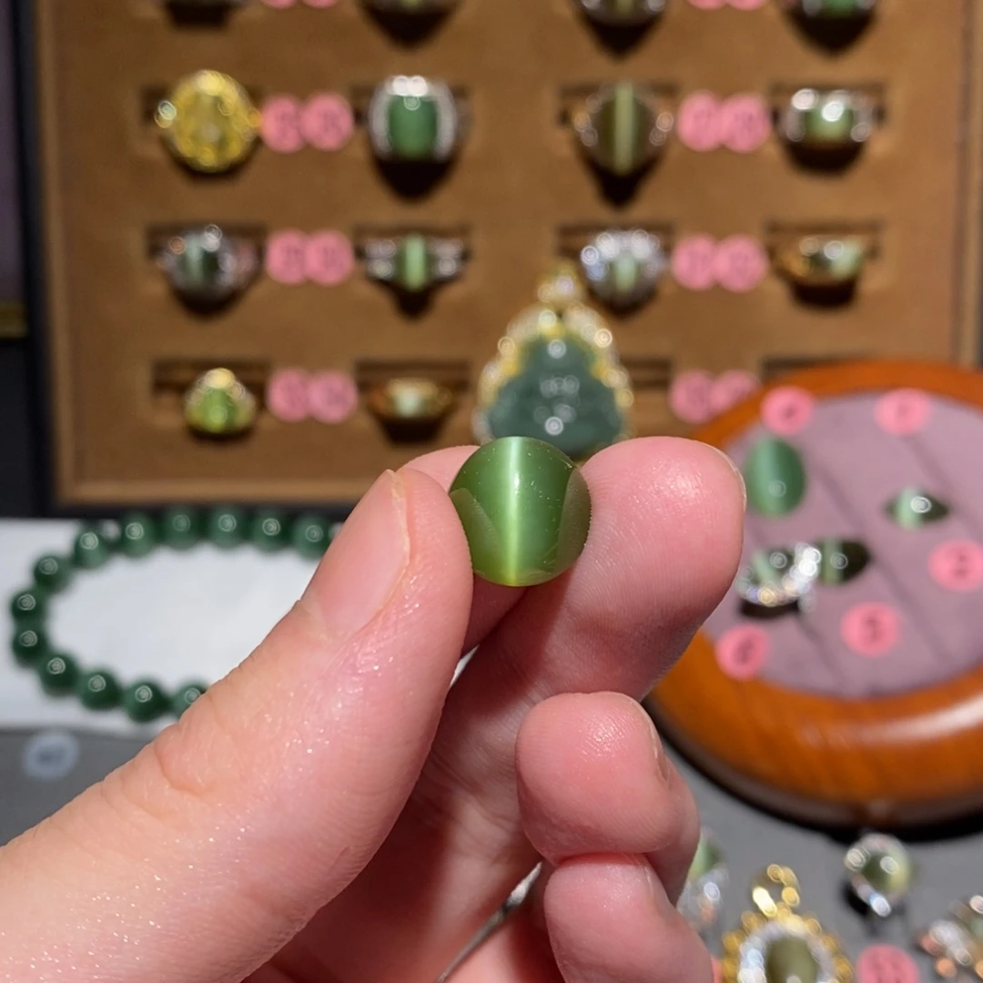 红***尘和田玉银S925镶嵌戒指