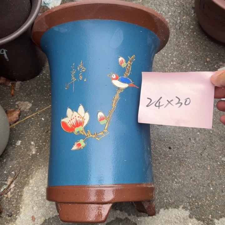 紫砂花盆特价清仓