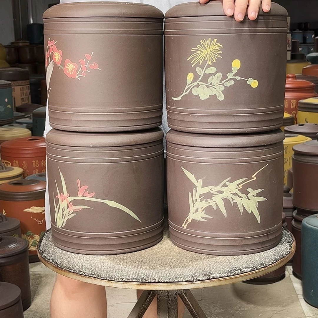 紫砂茶叶罐茶叶罐