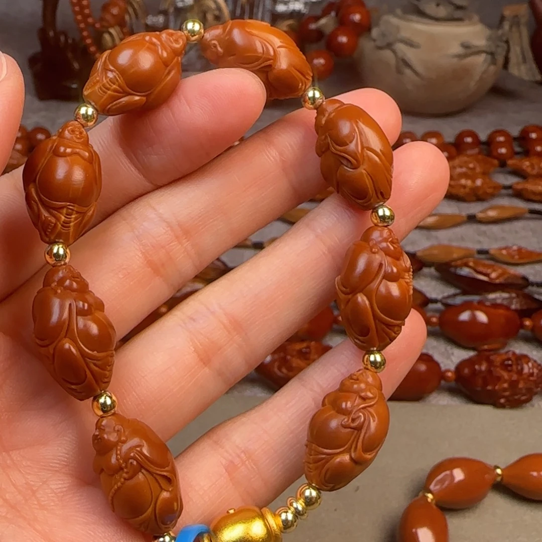 手串/手链橄榄核1.2尺寸小籽弥勒手串