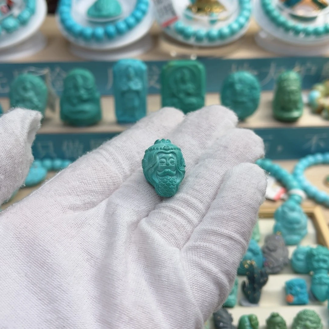 绿松石珠宝奇石未镶嵌