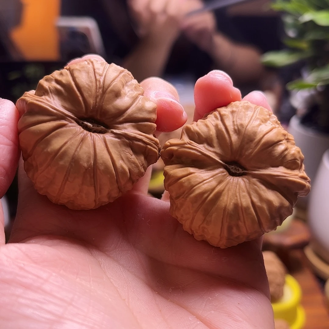 A***S把件文玩核桃44尺南瓜30