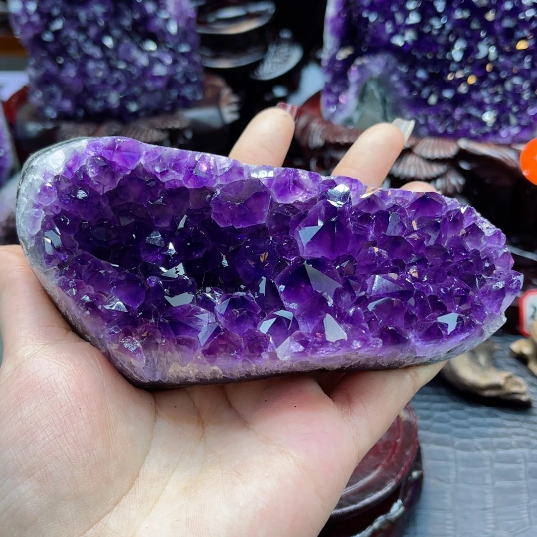 紫晶大型摆件（非配饰）未镶嵌
