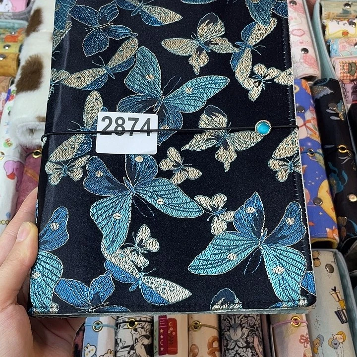 织绣A5活页不加纸微瑕2874