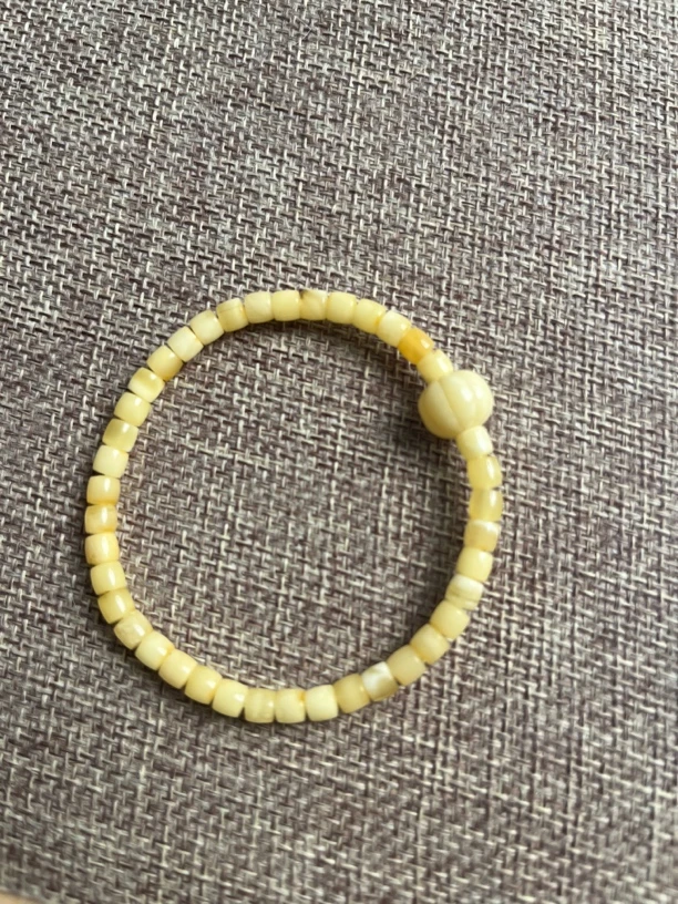 小米珠直切精工南瓜珠手串