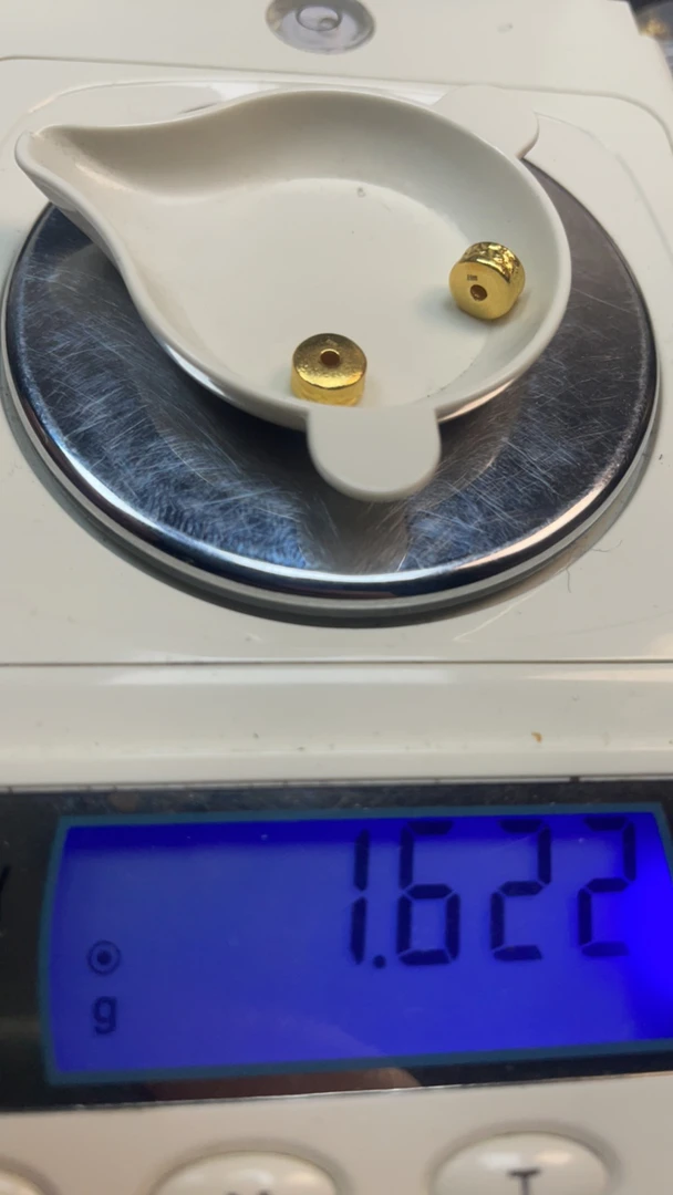 足金999配饰隔片