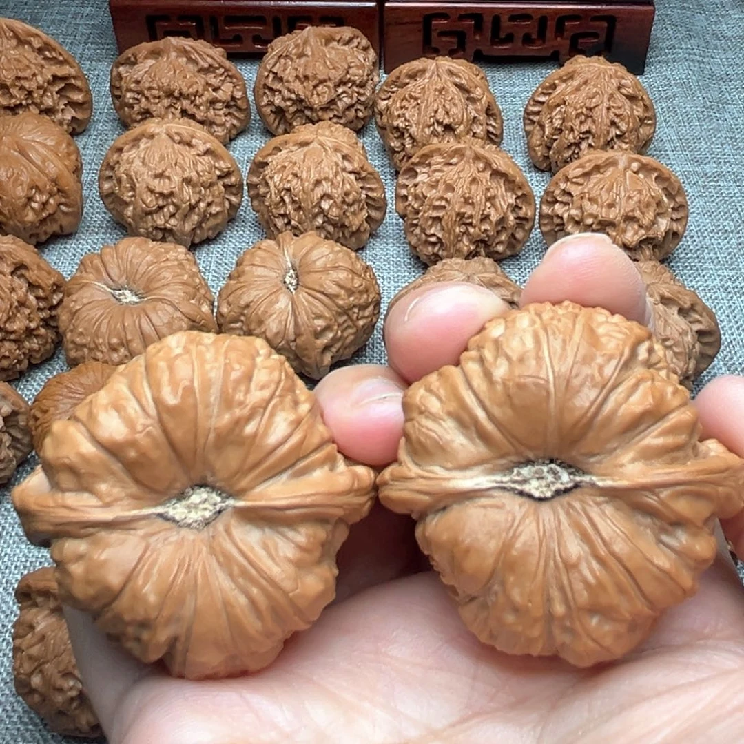 文玩核桃把件精品南瓜44尺全品