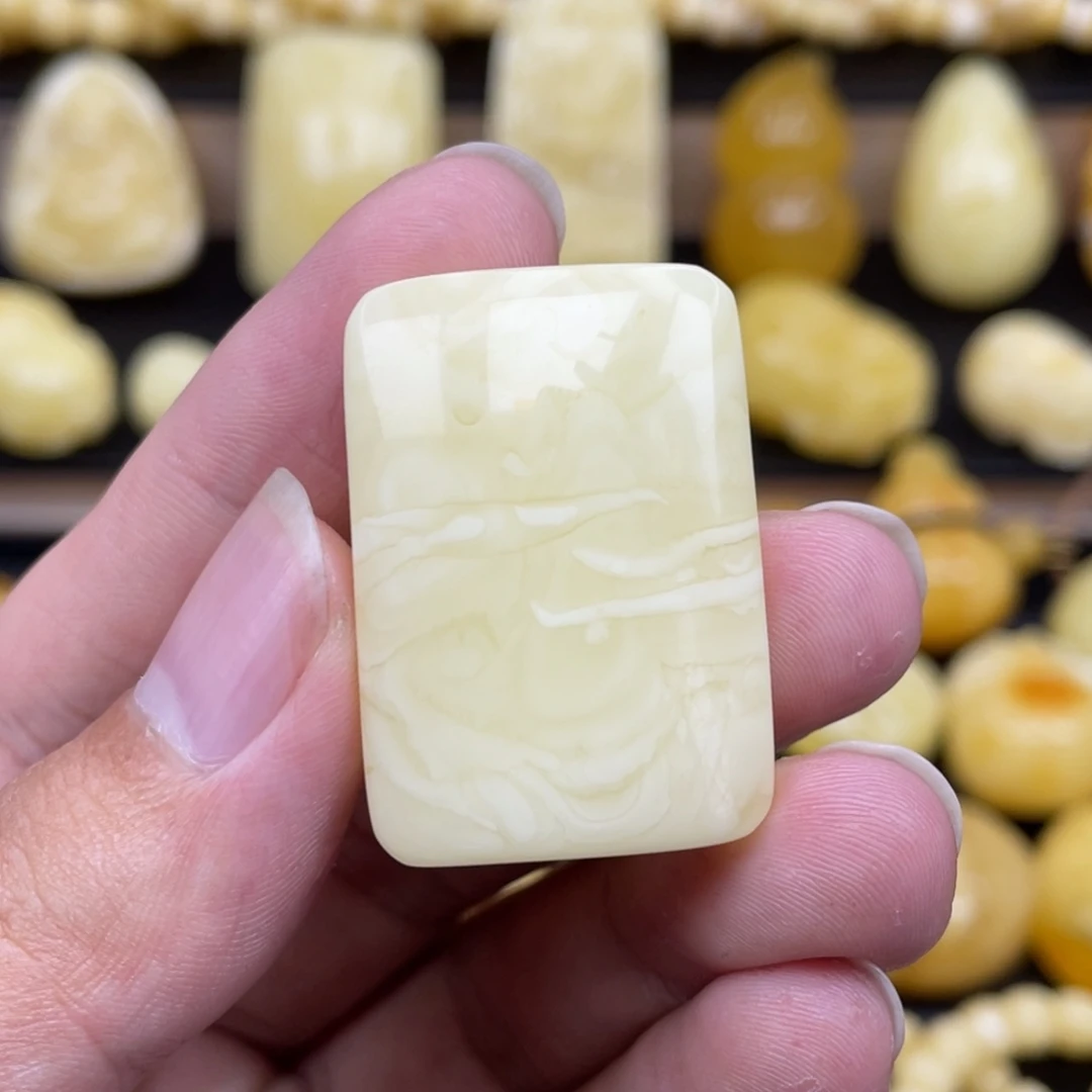 琥珀未镶嵌裸石琥珀蜜蜡