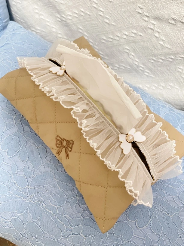 不退换 手工布艺抽纸盒 家居装饰纸抽盒