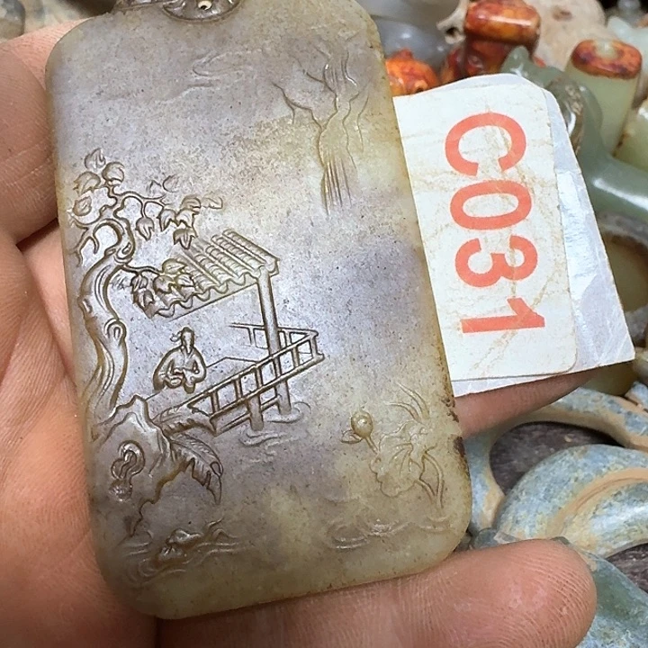 和田玉颈饰未镶嵌