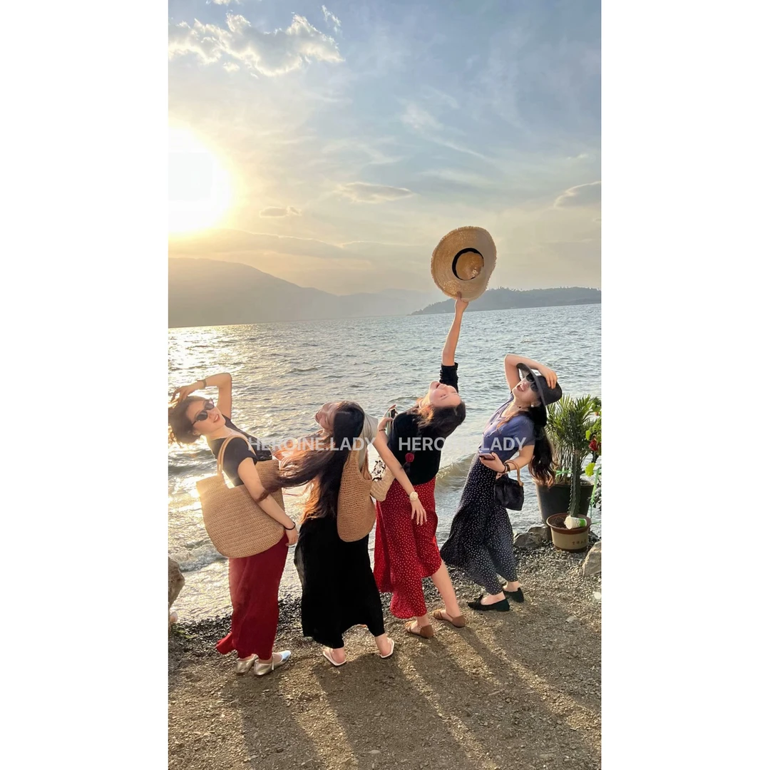 【我的半裙系列之裹系】HL棉绸夏季一片式裹系显瘦半身裙宽松法式