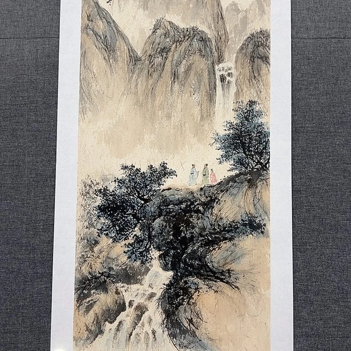 国画书画作品多次