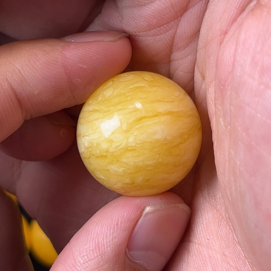 未镶嵌琥珀裸石蜜蜡焦皮虎皮千层纹23.7