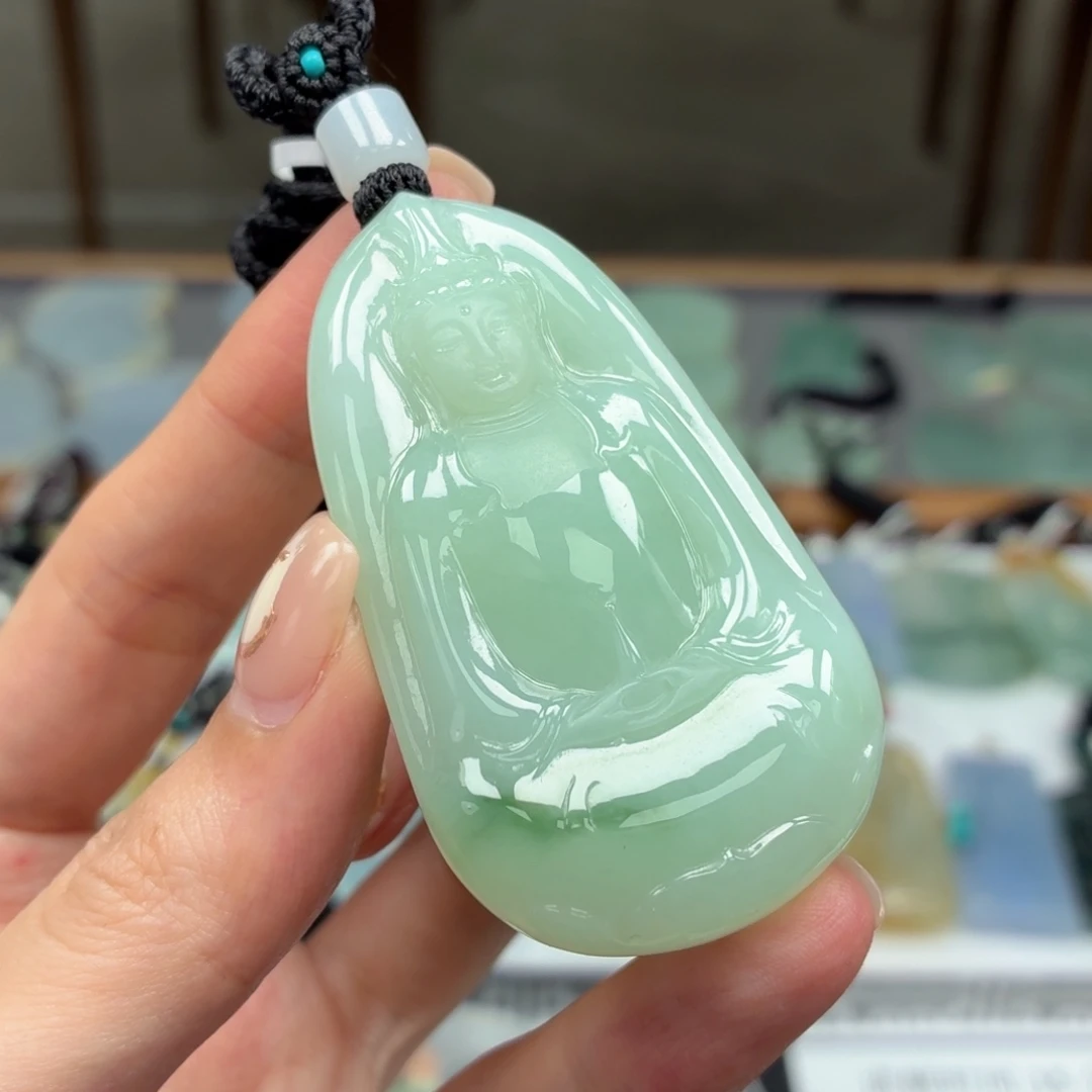 翡翠未镶嵌颈饰多样性选其一发货