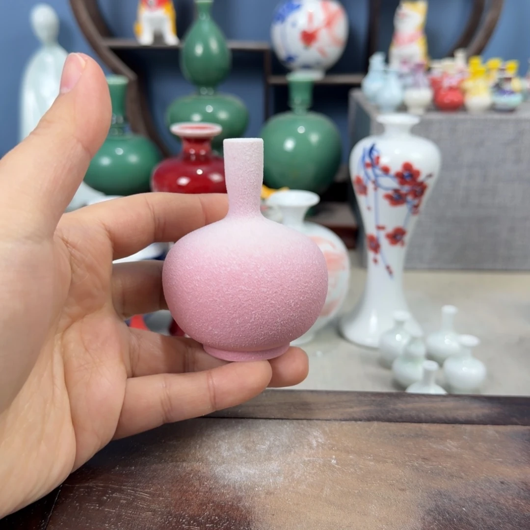 陶瓷手工小花器摆件