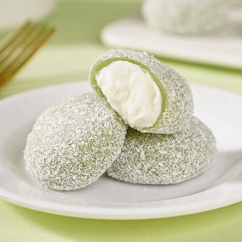 牛油果咸豆乳泡芙糯叽叽爆浆夹心麻薯雪媚娘独立包装休闲零食JMG