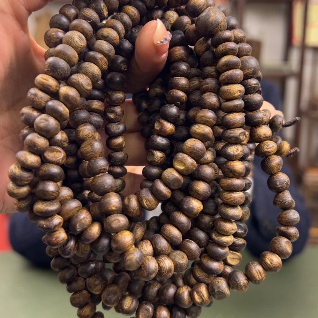 沉香手串乌身树钉卡8/30g多圈多样性发一