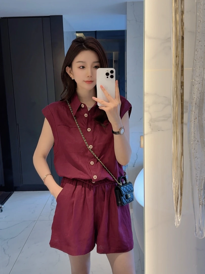 【大静静】小众独特时尚洋气宽松气质套装1359