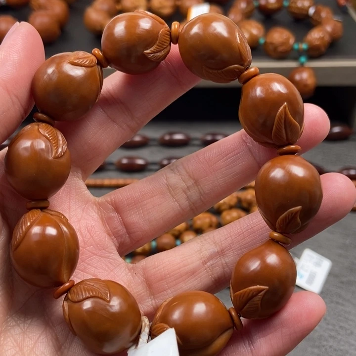 橄榄核手串/手链桃子手串